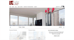 Desktop Screenshot of leiterrealty.com